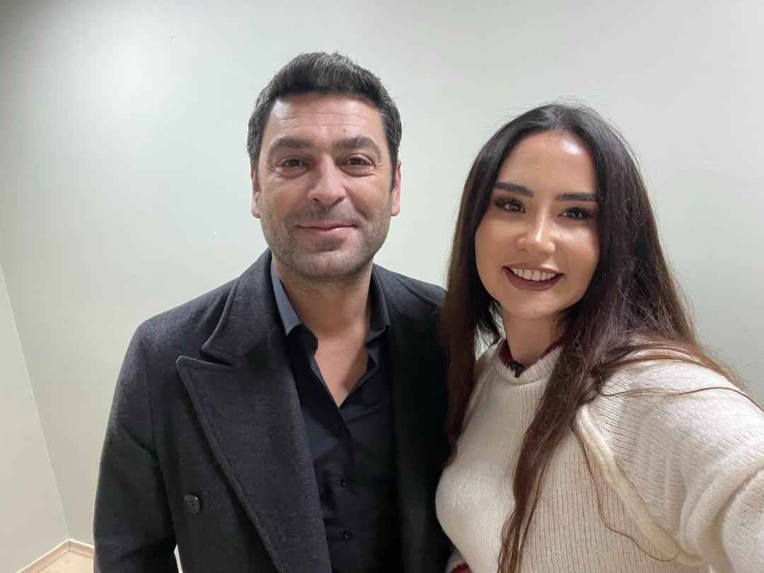 Leyla “Uzak şehir”in çəkiliş meydançasında - FOTOLAR